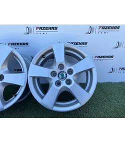 5x100 14" Skoda gyári alufelni 6Jx14h2 ET43 - Mobil Gumis 6