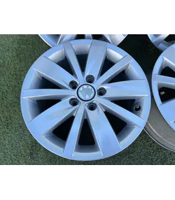 5x112 16" Volkswagen gyári alufelni 7Jx16h2 ET45 - Mobil Gumis 3