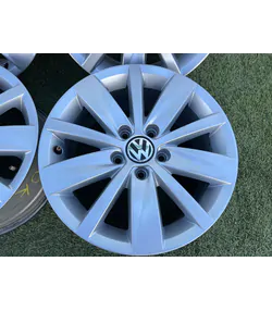 5x112 16" Volkswagen gyári alufelni 7Jx16h2 ET45 - Mobil Gumis 4