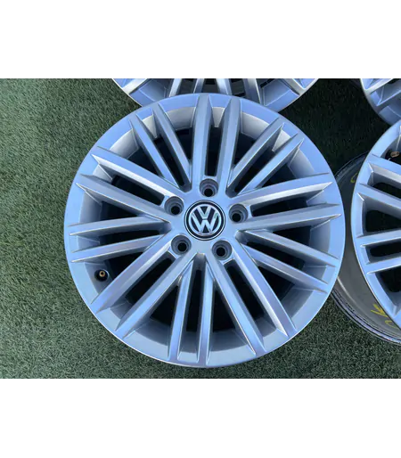 5x112 16" Volkswagen gyári alufelni 6,5Jx16h2 ET46 - Mobil Gumis 3