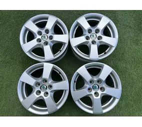 5x100 14" Skoda gyári alufelni 6Jx14h2 ET43 - Mobil Gumis