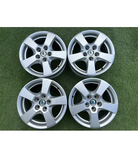 5x100 14" Skoda gyári alufelni 6Jx14h2 ET43