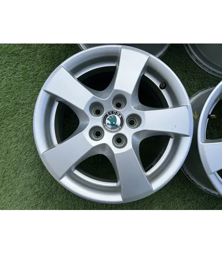5x100 14" Skoda gyári alufelni 6Jx14h2 ET43 2