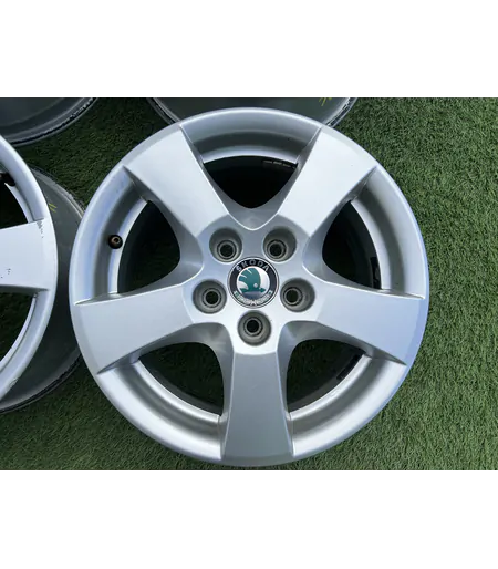 5x100 14" Skoda gyári alufelni 6Jx14h2 ET43 - Mobil Gumis 3