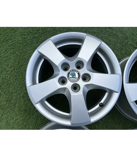 5x100 14" Skoda gyári alufelni 6Jx14h2 ET43 - Mobil Gumis 5