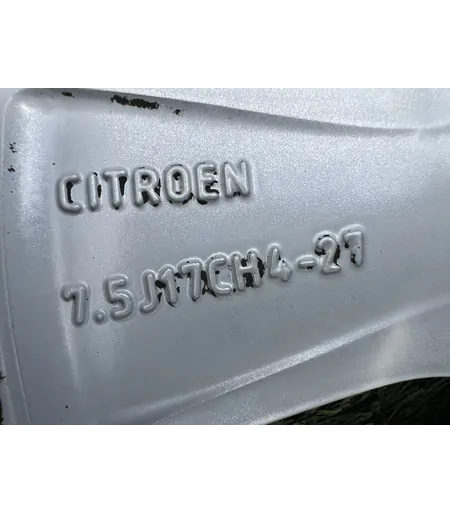 4x108 17" Citroen gyári alufelni 7,5Jx17h2 ET27 - Mobil Gumis 7