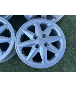 4x100 14" Renault gyári alufelni 5,5Jx14h2 ET43 - Mobil Gumis 4