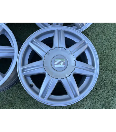 5x100 16" Seat gyári alufelni 6,5Jx16h2 ET43 - Mobil Gumis 4