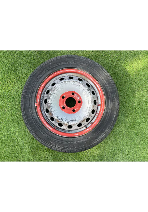 5x118 16" Fiat Citroen Peugeot gyári pótkerék lemezfelni 195/65 R16C nyári gumival
