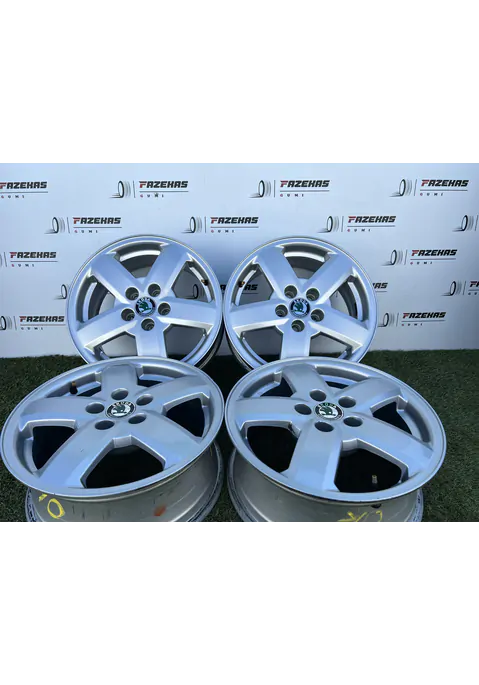5x100 15" Skoda gyári alufelni 6Jx15h2 ET38 - Mobil Gumis