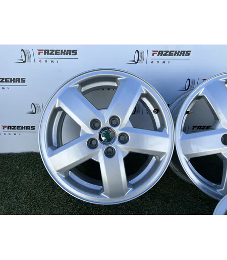 5x100 15" Skoda gyári alufelni 6Jx15h2 ET38 - Mobil Gumis 5