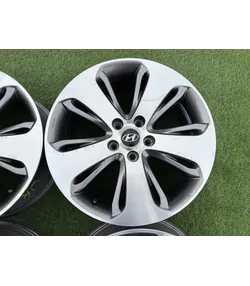 5x114.3 18" Hyundai gyári alufelni 7Jx18h2 ET41 - Mobil Gumis 4