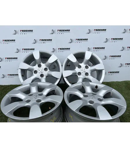 4x108 16" Peugeot gyári alufelni 6,5Jx16h2 ET31 - Mobil Gumis