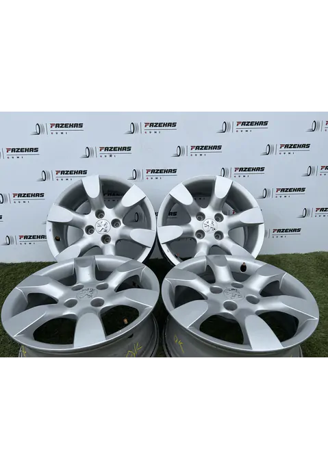 4x108 16" Peugeot gyári alufelni 6,5Jx16h2 ET31 - Mobil Gumis