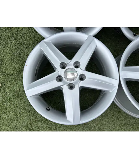5x112 16" Seat gyári alufelni 6,5Jx16h2 ET50 - Mobil Gumis 3