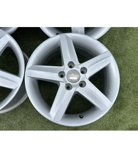 5x112 16" Seat gyári alufelni 6,5Jx16h2 ET50 - Mobil Gumis 4