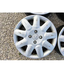 4x108 15" Peugeot gyári lemezfelni 6Jx15h2 ET27 4