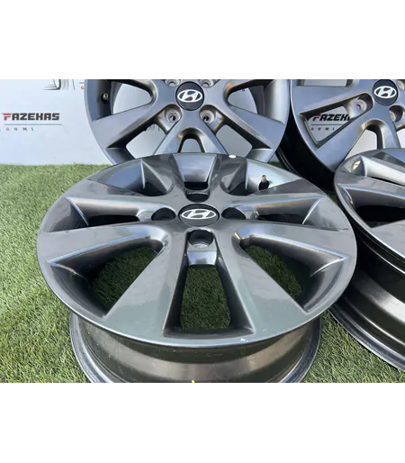 4x100 15" Hyundai gyári alufelni 6Jx15h2 ET50 - Mobil Gumis 2