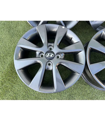 4x100 15" Hyundai gyári alufelni 6Jx15h2 ET50 - Mobil Gumis 3