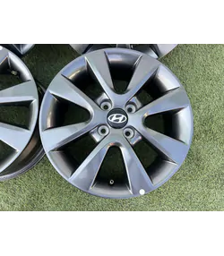4x100 15" Hyundai gyári alufelni 6Jx15h2 ET50 - Mobil Gumis 4