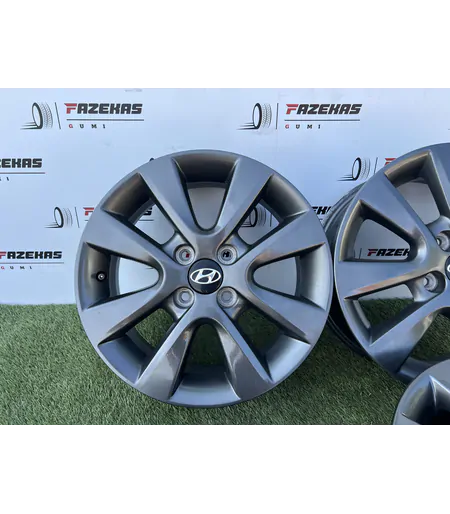 4x100 15" Hyundai gyári alufelni 6Jx15h2 ET50 - Mobil Gumis 5