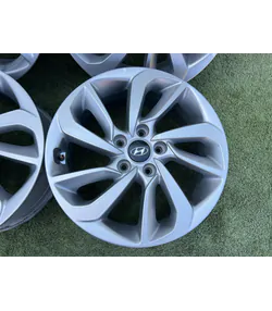 5x114.3 17" Hyundai gyári alufelni + TPMS 7Jx17h2 ET51 - Mobil Gumis 4