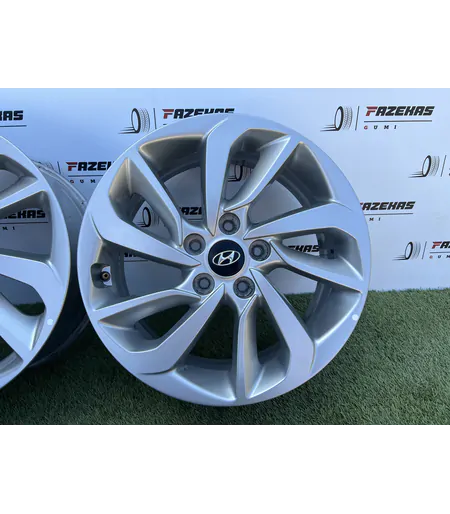 5x114.3 17" Hyundai gyári alufelni + TPMS 7Jx17h2 ET51 - Mobil Gumis 6