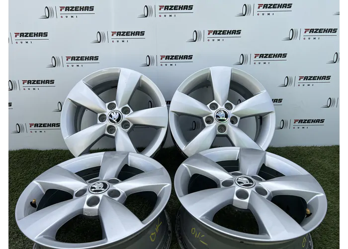 5x100 15" Skoda gyári alufelni 6Jx15h2 ET38 - Mobil Gumis