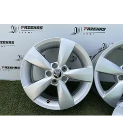5x100 15" Skoda gyári alufelni 6Jx15h2 ET38 - Mobil Gumis 5