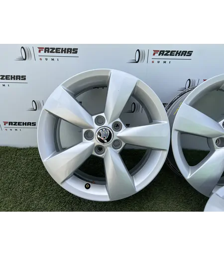 5x100 15" Skoda gyári alufelni 6Jx15h2 ET38 - Mobil Gumis 5