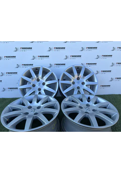 4x108 16" Peugeot gyári alufelni 7Jx16h2 ET32 - Mobil Gumis