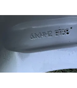4x100 14" Volkswagen gyári alufelni 6Jx14h2 ET38 - Mobil Gumis 8
