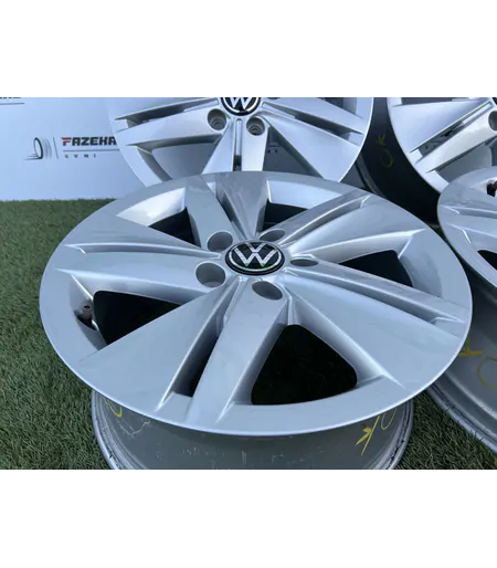 5x112 16" Volkswagen Golf  gyári alufelni 7Jx16h2 ET48 - Mobil Gumis 2