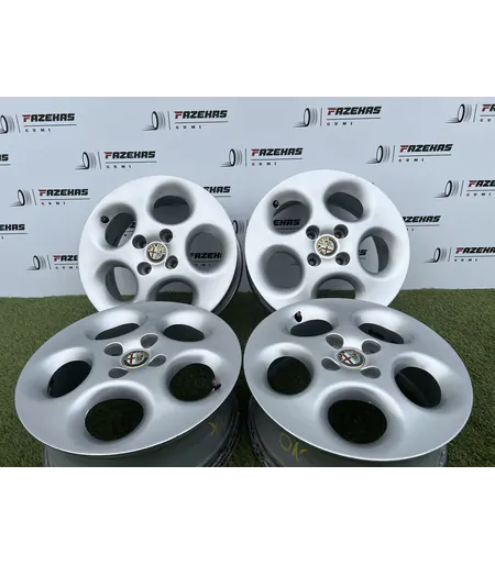 4x98 15" Alfa Romeo gyári alufelni 6Jx15h2 ET49,5
