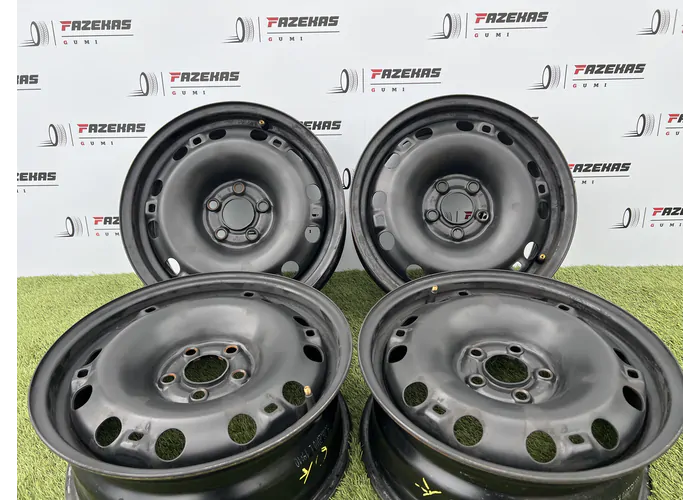 5x100 15" Volkswagen gyári lemezfelni 6Jx15h2 ET38 alapértelmezett kép