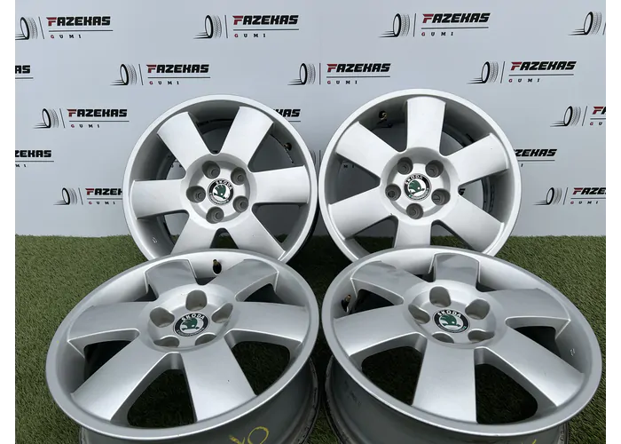 5x100 15" Skoda gyári alufelni 6Jx15h2 ET43 alapértelmezett kép