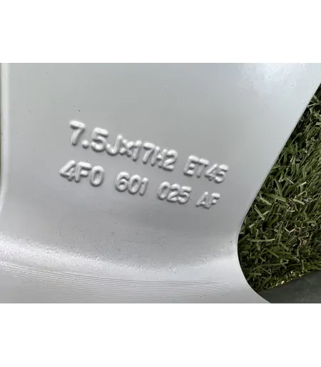 5x112 17" Audi gyári alufelni 7,5Jx17h2 ET45 7