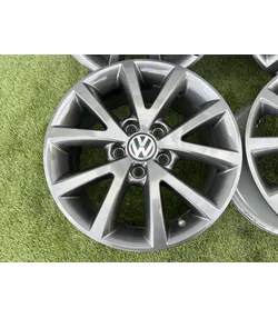 5x112 16" Volkswagen gyári alufelni 6,5Jx16h2 ET50 3