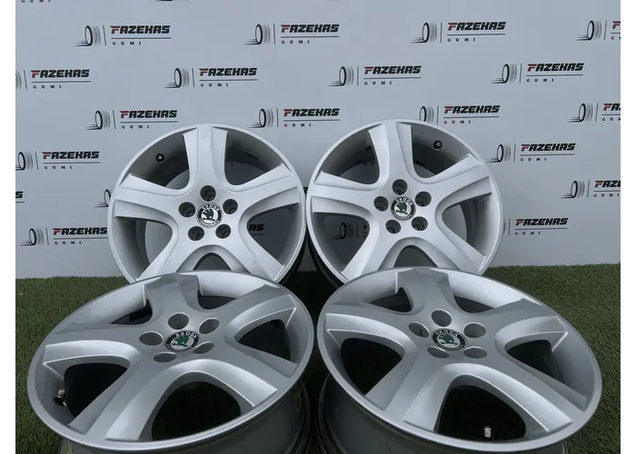 5x100 16" Skoda gyári alufelni 6,5Jx16h2 ET42 - Mobil Gumis
