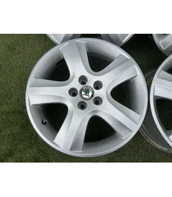 5x100 16" Skoda gyári alufelni 6,5Jx16h2 ET42 - Mobil Gumis 3
