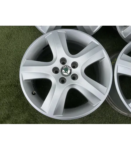 5x100 16" Skoda gyári alufelni 6,5Jx16h2 ET42 - Mobil Gumis 3
