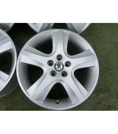 5x100 16" Skoda gyári alufelni 6,5Jx16h2 ET42 - Mobil Gumis 4