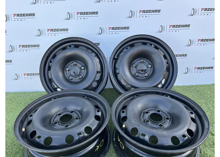 5x100 15" Volkswagen gyári lemezfelni 6Jx15h2 ET43 - Mobil Gumis