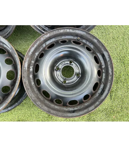 4x108 15" Peugeot gyári lemezfelni 6,5Jx15h2 ET27 3