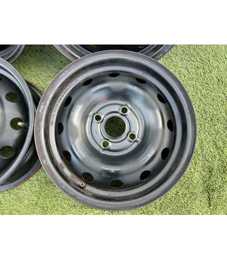 4x100 14" Hyundai gyári lemezfelni 5Jx14h2 ET46 - Mobil Gumis 3