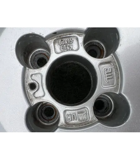 4x100 15" Opel gyári alufelni 6Jx15h2 ET49 - Mobil Gumis 7