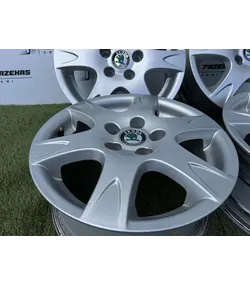 5x100 14" Skoda gyári alufelni 6Jx14h2 ET43 - Mobil Gumis 2