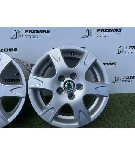 5x100 14" Skoda gyári alufelni 6Jx14h2 ET43 - Mobil Gumis 5