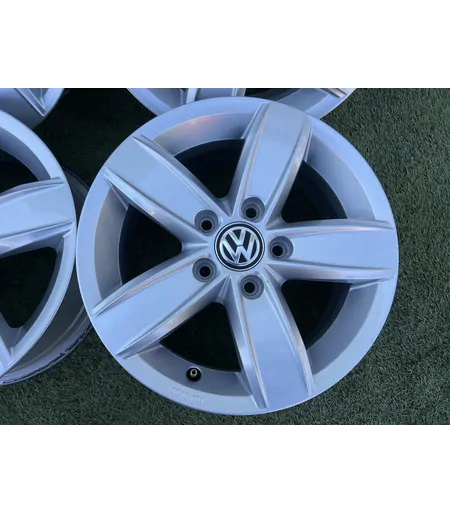 5x112 15" Volkswagen gyári alufelni 6Jx15h2 ET43 - Mobil Gumis 4