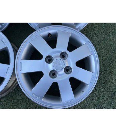 4x100 14" Mitsubishi gyári alufelni + TPMS 4,5Jx14h2 ET46 - Mobil Gumis 4